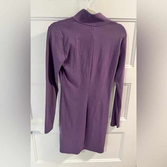 Sunday Best Purple 1/4 Zip Dress - Picture 2 of 4